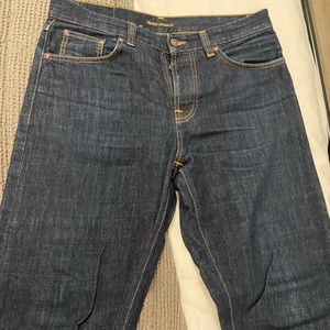 Mens Nudie Jeans Rinsed size 32/32 straight fit